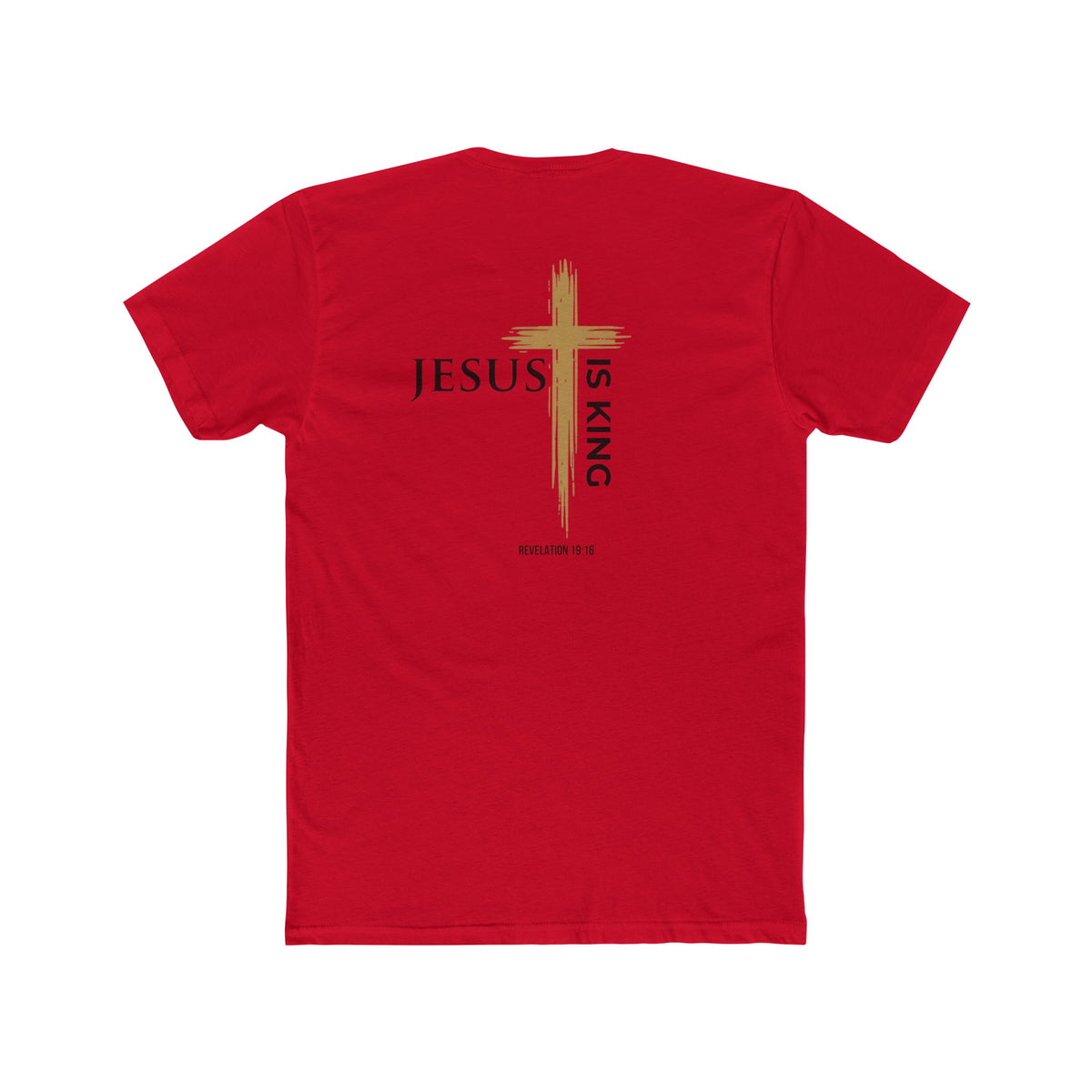 Jesus Is King Christian T-Shirt — Cross Faith