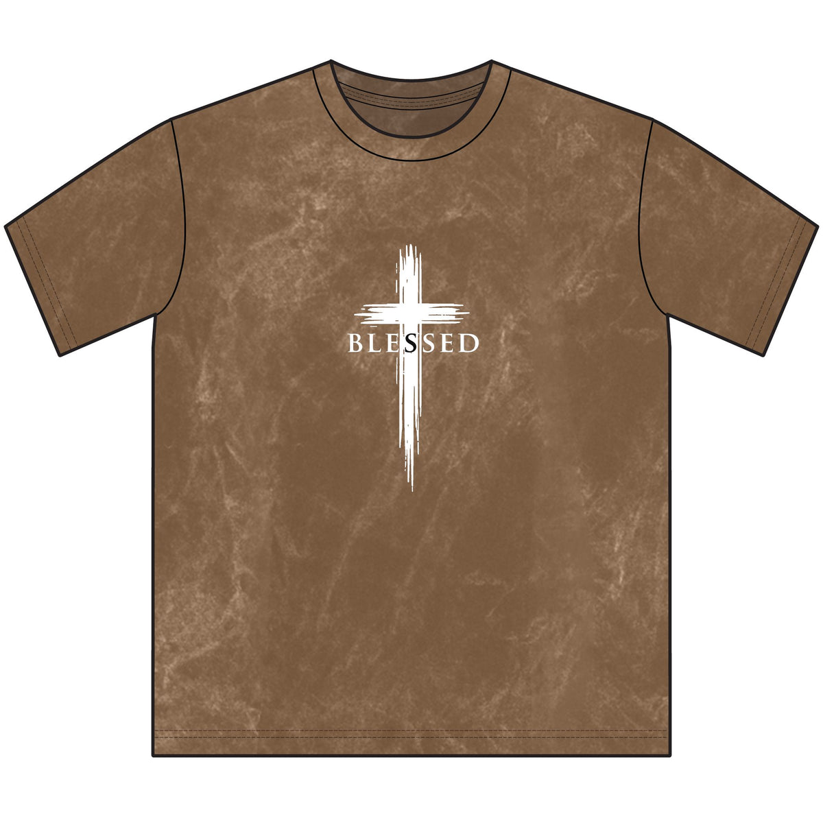 Blessed Cross-Vintage Christian Tee