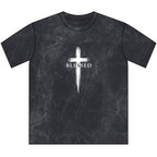 Blessed Cross-Vintage Christian Tee
