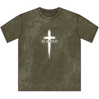 Blessed Cross-Vintage Christian Tee