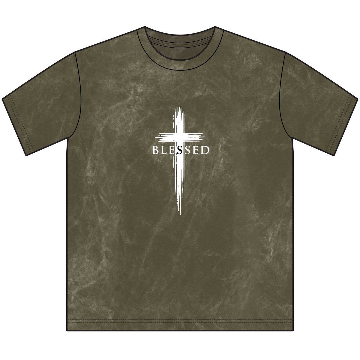 Blessed Cross-Vintage Christian Tee