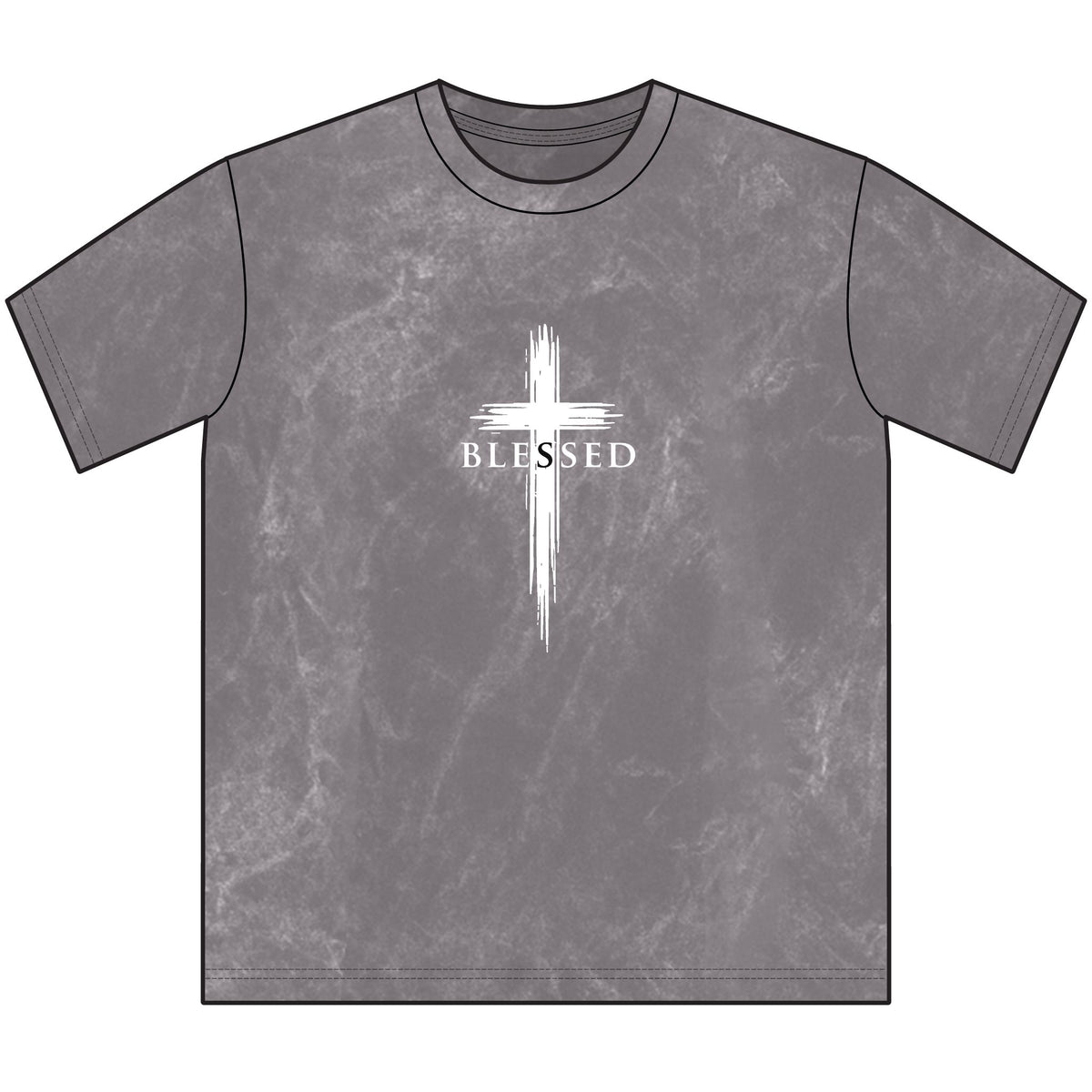 Blessed Cross-Vintage Christian Tee