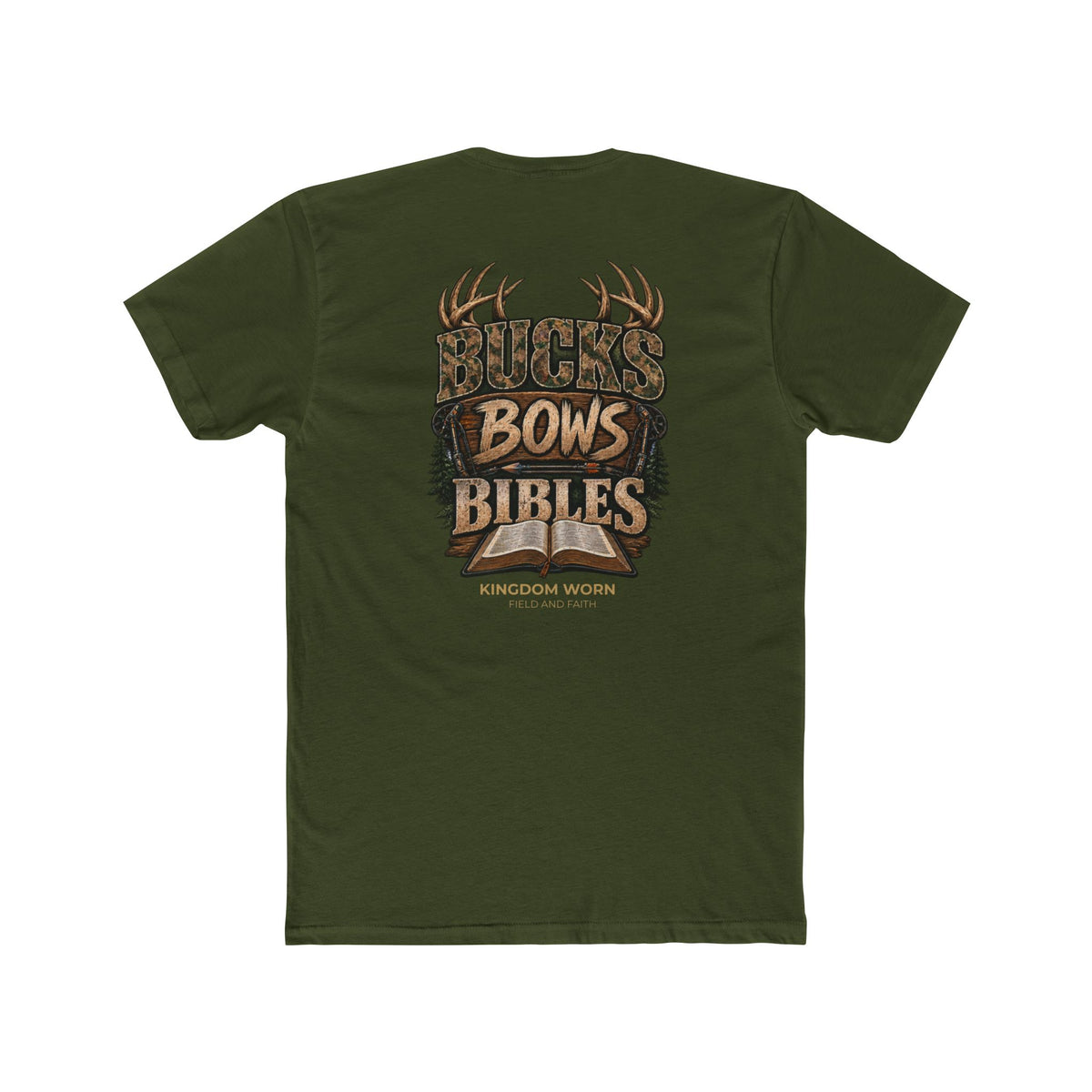 Bucks Bows Bibles Hunting T-Shirt