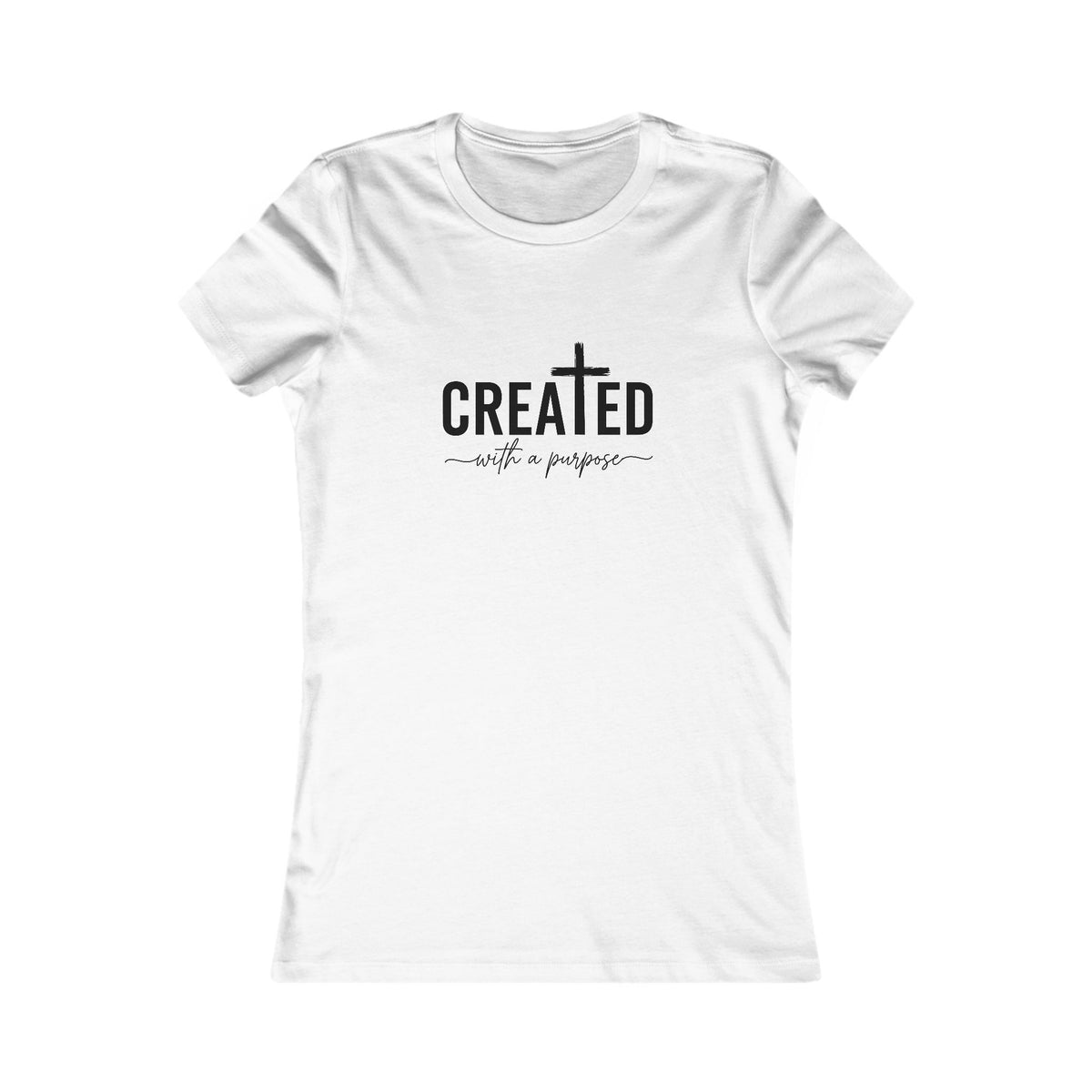 Created With a Purpose-Women's Christian T-Shirt