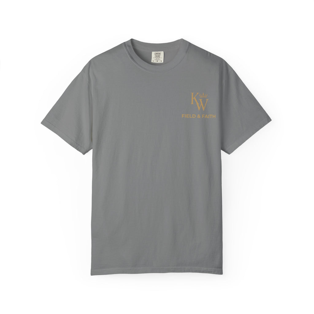 Rise Pray Hunt Deer — Field & Faith Hunting Tee