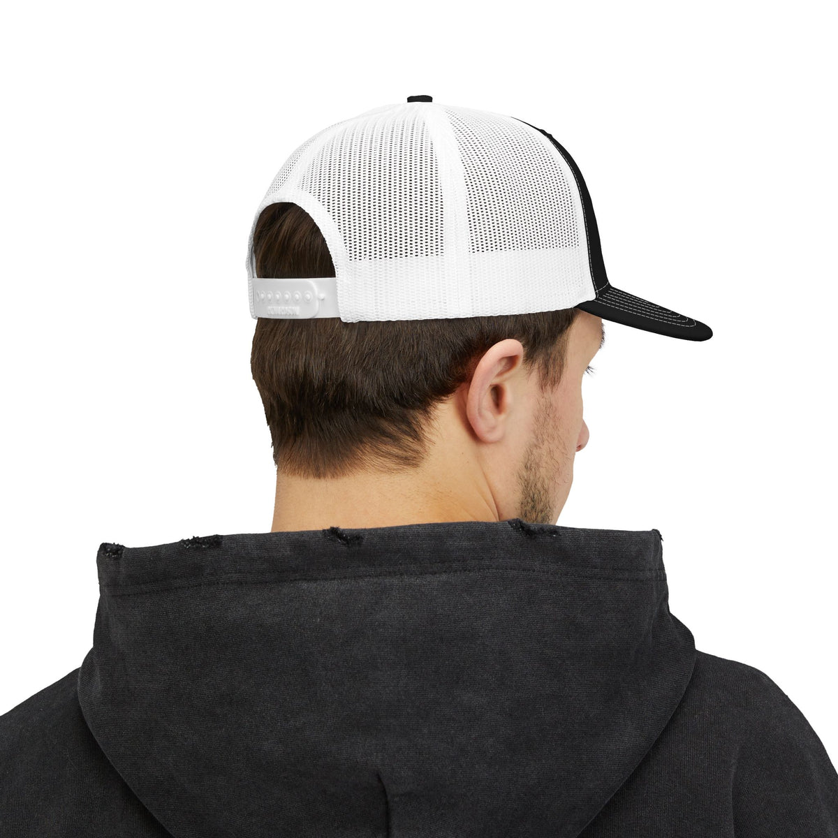 Kingdom Worn Embroidered Crown Trucker Hat