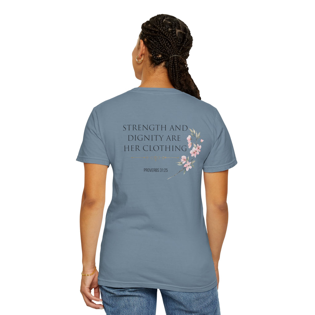 She Wears Grace-Proverbs 31 Women's Tee