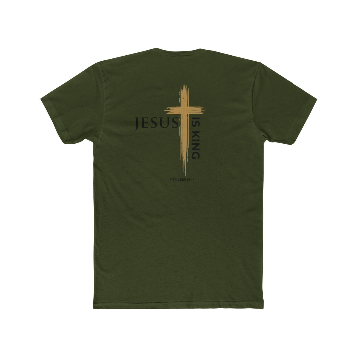 Jesus Is King Christian T-Shirt — Cross Faith