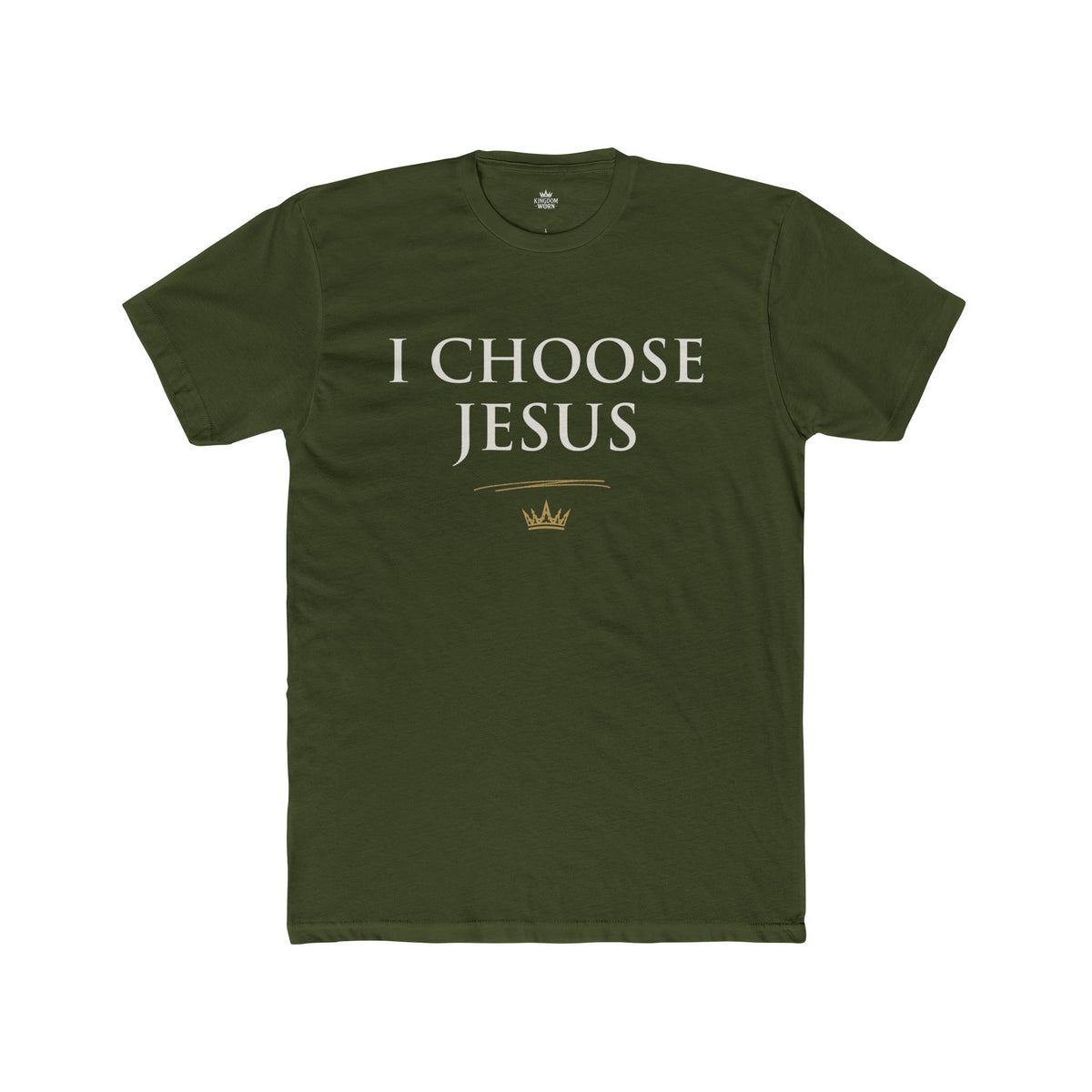 I Choose Jesus-Crown Graphic Tee