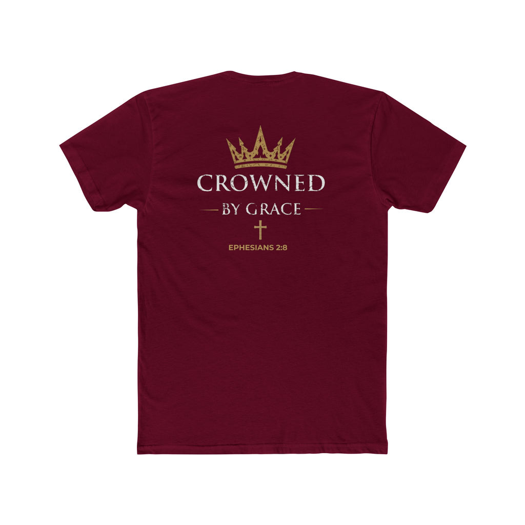 Crowned By Grace Christian T-Shirt — Ephesians 2:8