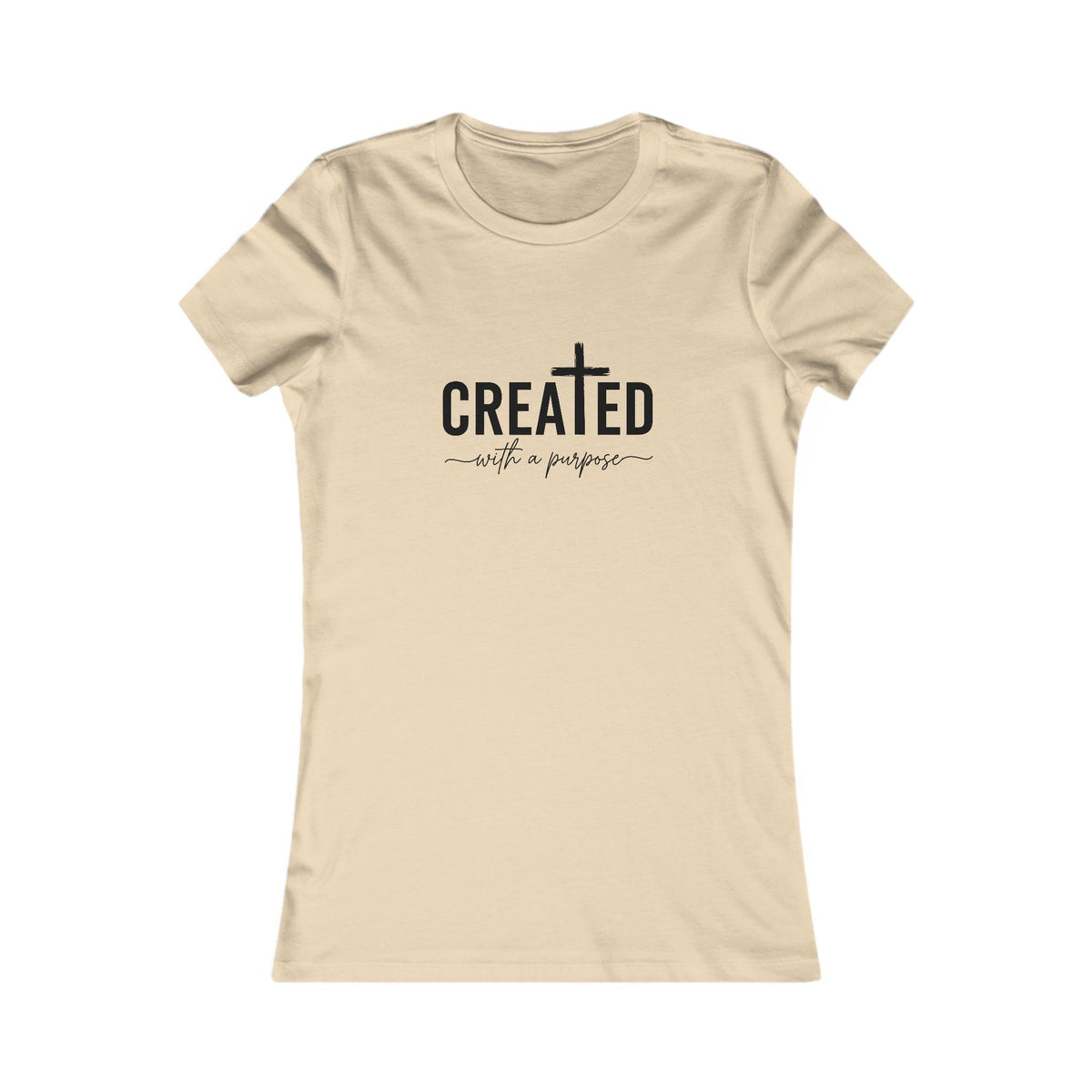 Created With a Purpose-Women's Christian T-Shirt