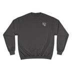 Greater Is He – 1 John 4:4 Lion Back Print Christian Crewneck