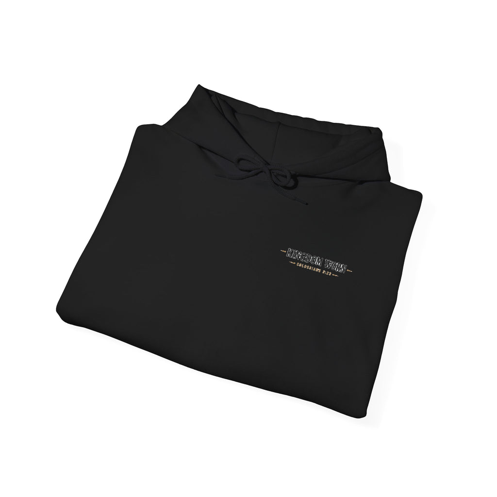 Kingdom Worn Signature Logo Hoodie – Christian Everyday Sweatshirt