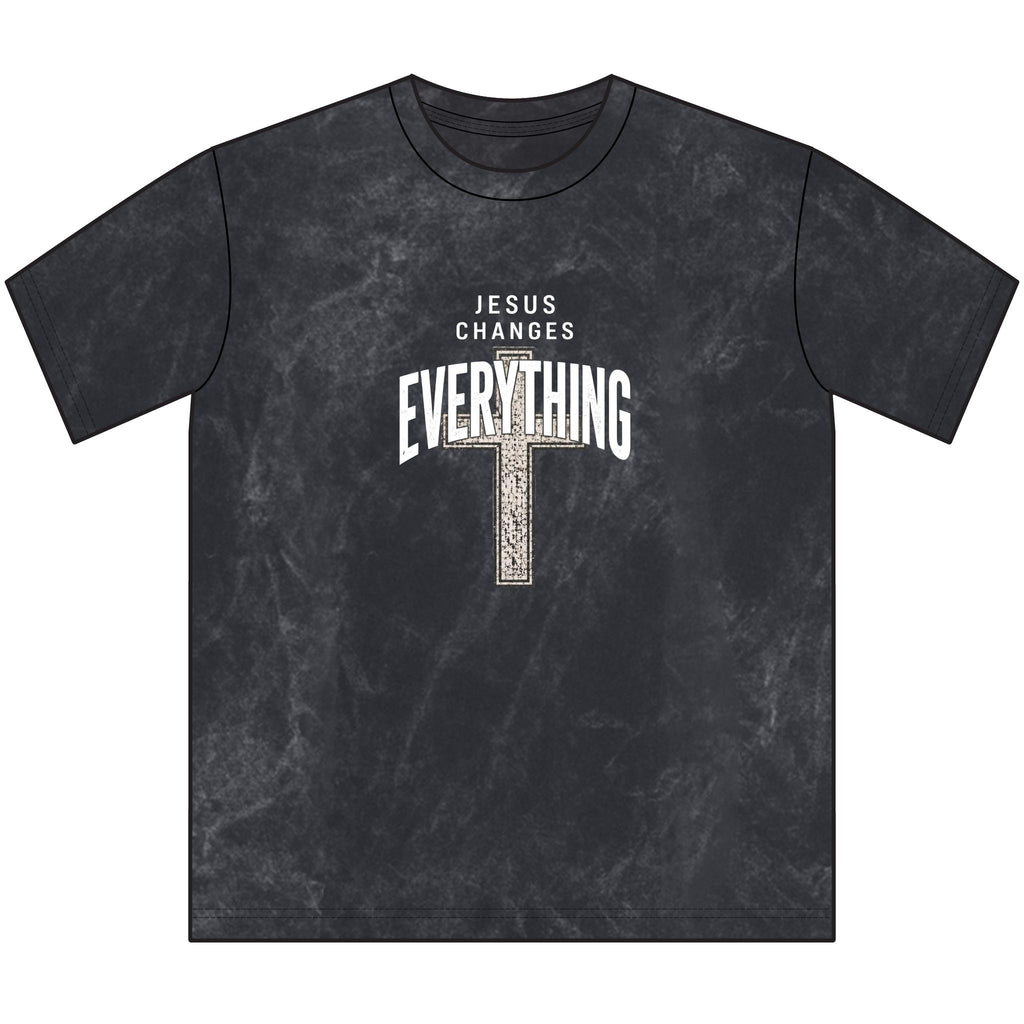 Kingdom Worn Jesus Changes Everything Yesterday, Today,Forever Tee