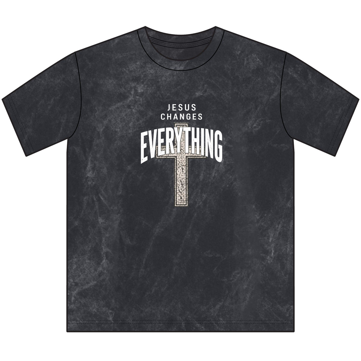 Kingdom Worn Jesus Changes Everything Yesterday, Today,Forever Tee