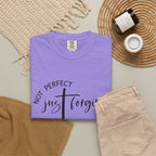Not Perfect, Just Forgiven-Women's Christian Tee
