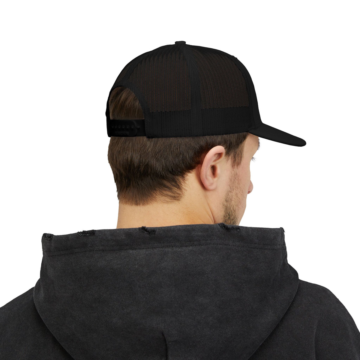 Kingdom Worn Embroidered Crown Trucker Hat