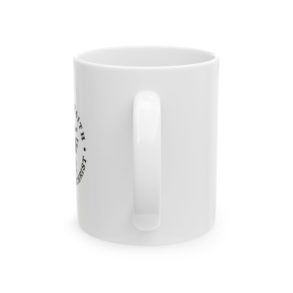 Man of Faith Rooted in Christ-Ceramic Coffee Mug