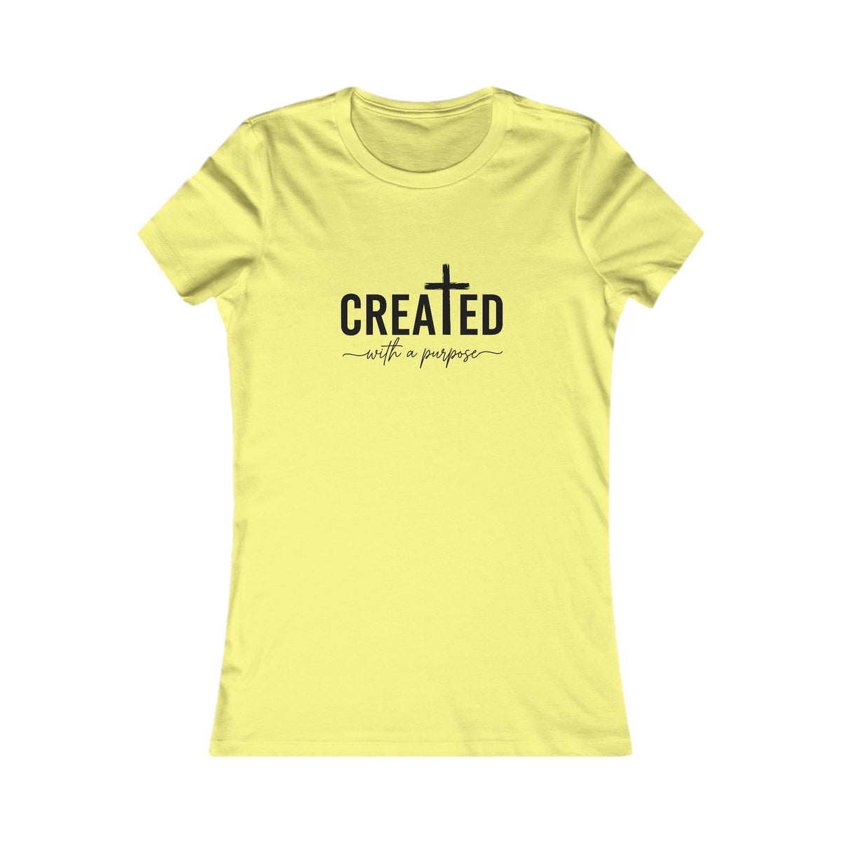 Created With a Purpose-Women's Christian T-Shirt