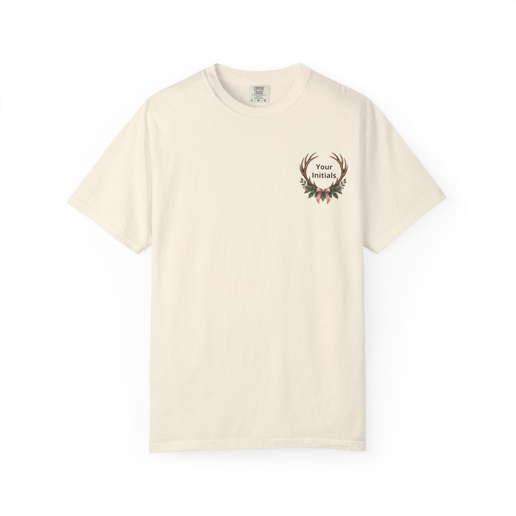 She Hunts With Purpose — Personalized Deer Hunting Tee