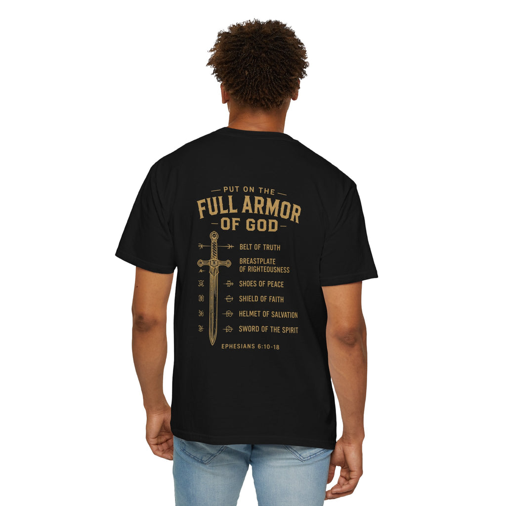 Full Armor of God T-Shirt — Ephesians 6 Christian Faith