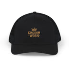 Kingdom Worn Embroidered Crown Trucker Hat