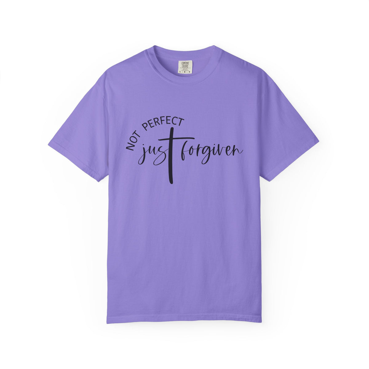 Not Perfect, Just Forgiven-Women's Christian Tee