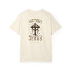 Victory in Jesus Christian T-Shirt — Victory Belongs to Jesus