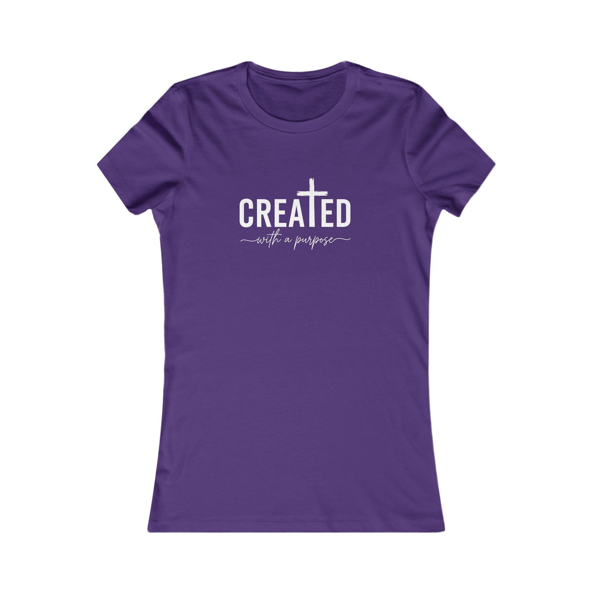 Created With a Purpose-Women's Christian T-Shirt