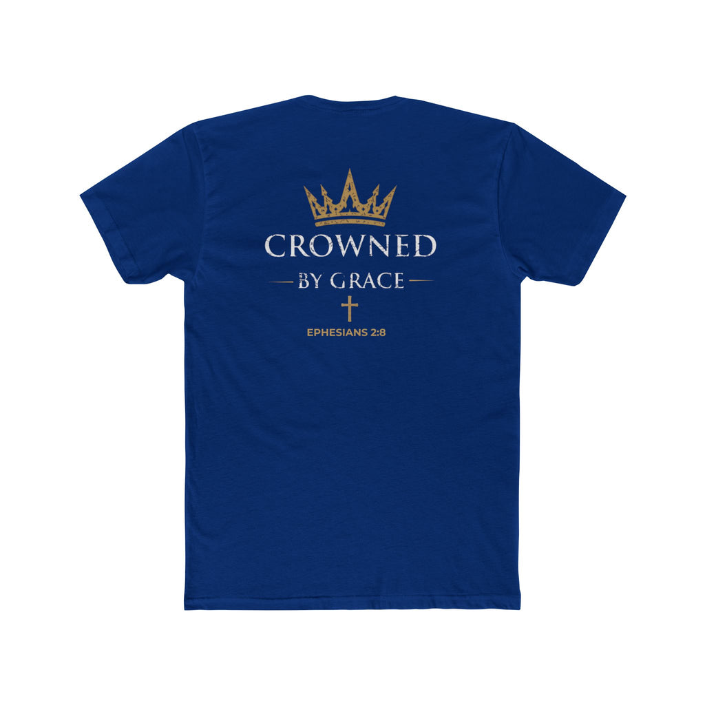 Crowned By Grace Christian T-Shirt — Ephesians 2:8