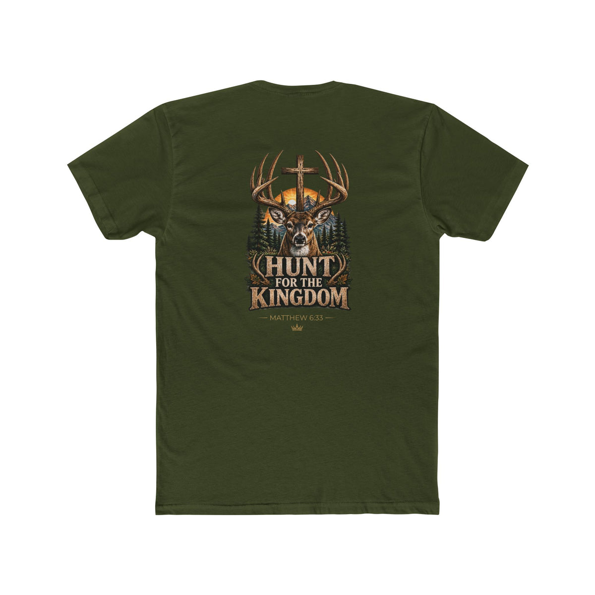 Hunt for the Kingdon-Christian Hunting Graphic Tee