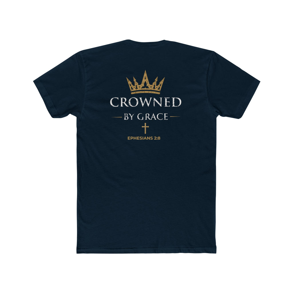 Crowned By Grace Christian T-Shirt — Ephesians 2:8
