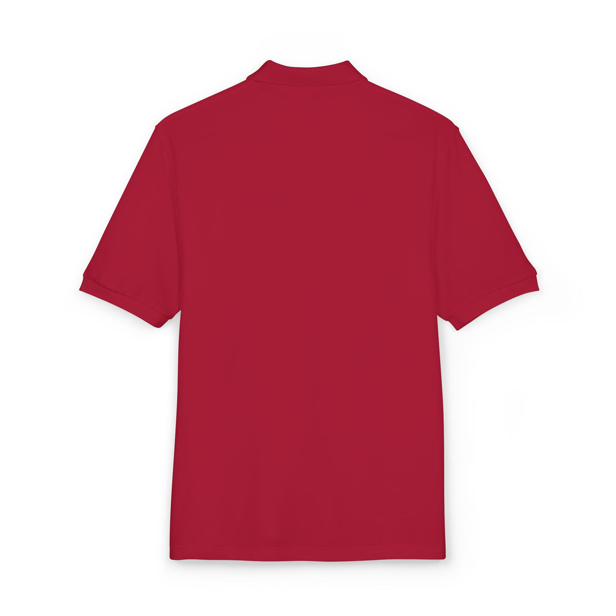 Embroidered Kingdom Worn Crown Logo Polo Shirt