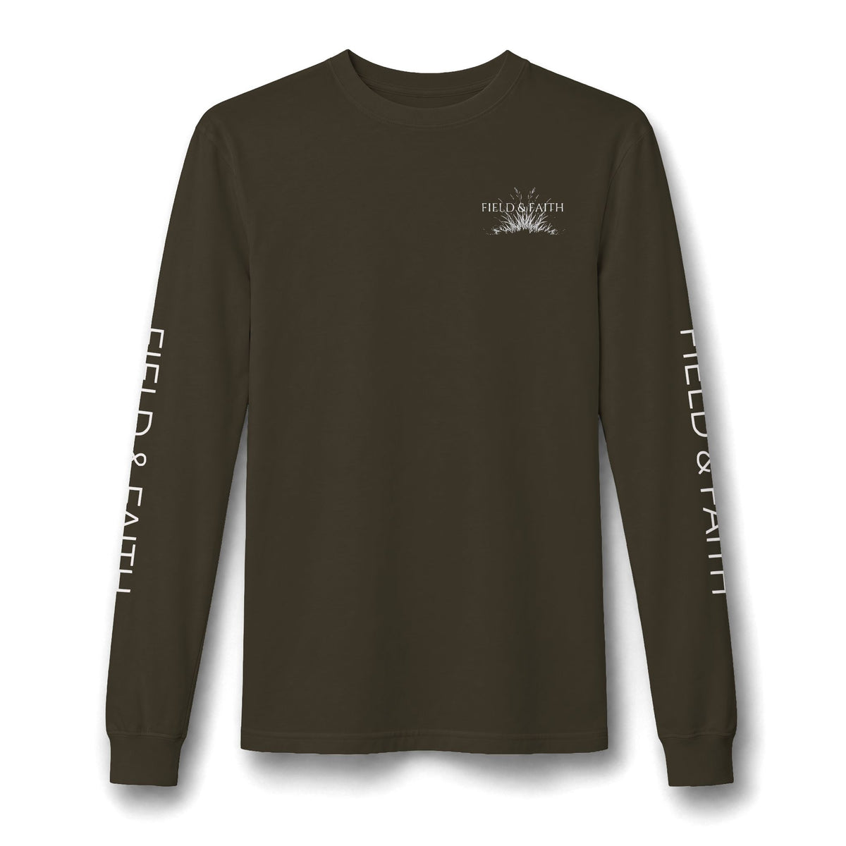Faith Takes Flight – Isaiah 40:31 Christian Hunting Long Sleeve Tee
