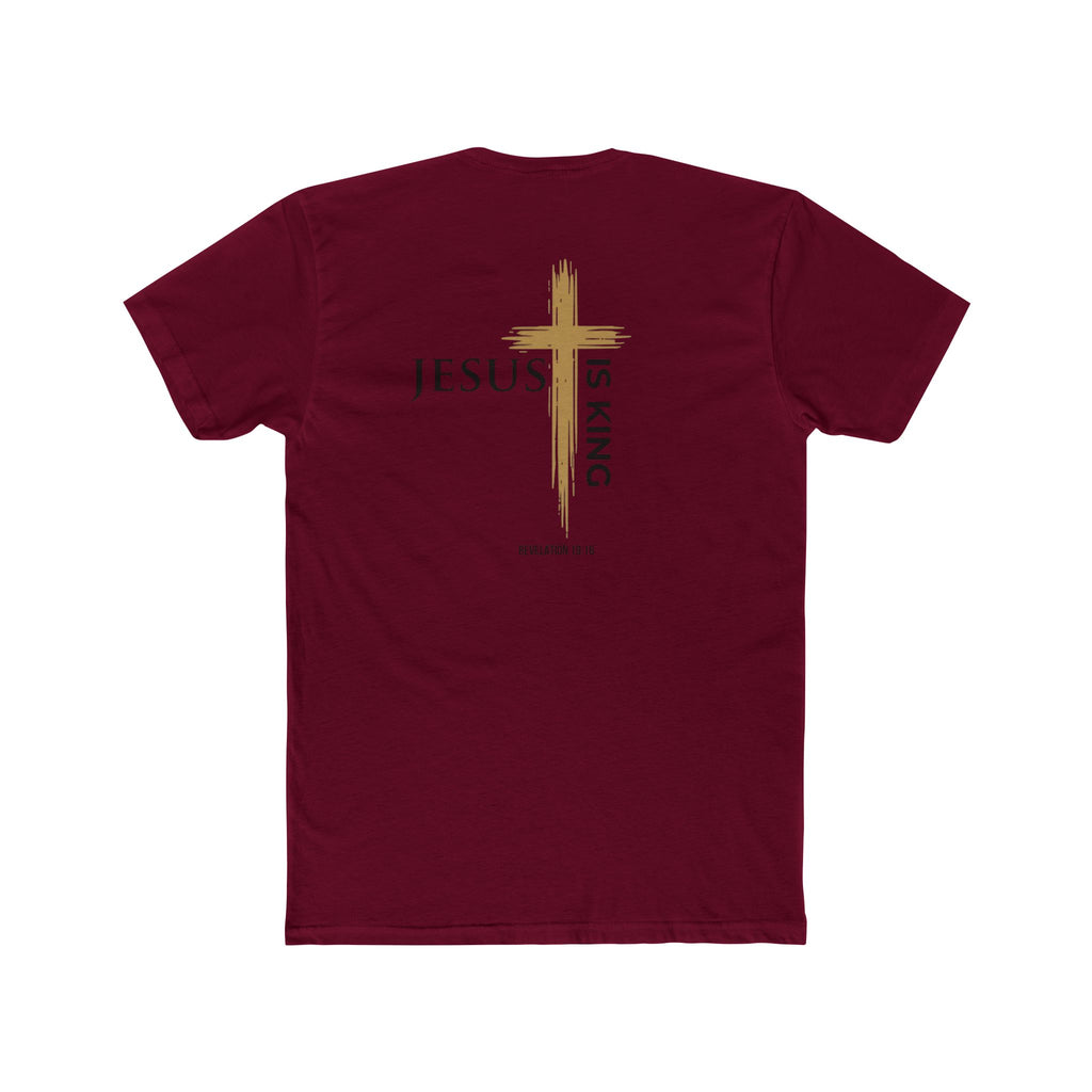 Jesus Is King Christian T-Shirt — Cross Faith