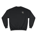 Greater Is He – 1 John 4:4 Lion Back Print Christian Crewneck