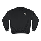 Greater Is He – 1 John 4:4 Lion Back Print Christian Crewneck