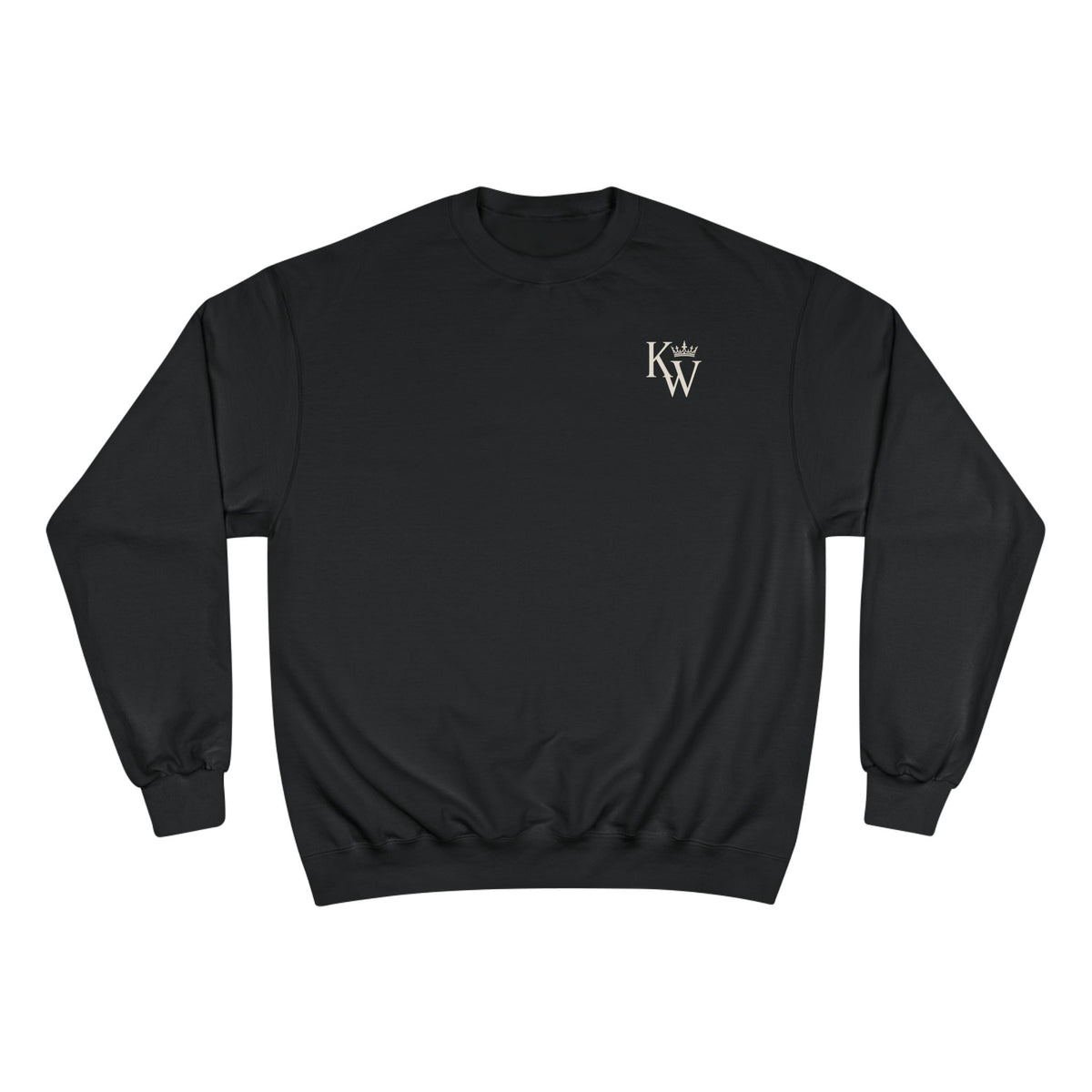 Greater Is He – 1 John 4:4 Lion Back Print Christian Crewneck