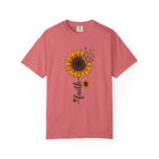 Faith Sunflower-Women's Christian Tee