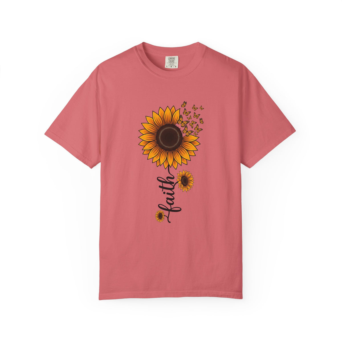 Faith Sunflower-Women's Christian Tee