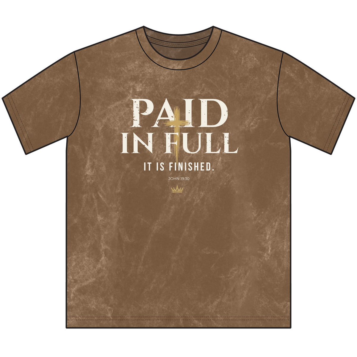 Paid in Full Christian T-Shirt — It Is Finished