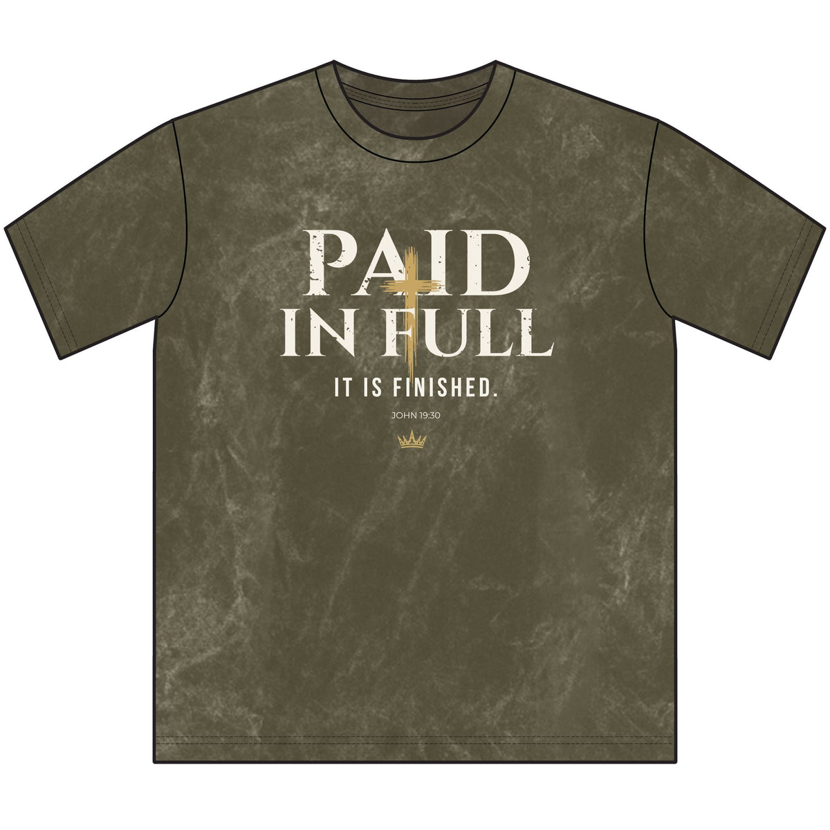 Paid in Full Christian T-Shirt — It Is Finished