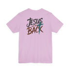 Jesus Has My Back Tee – Heart & Cross Tee