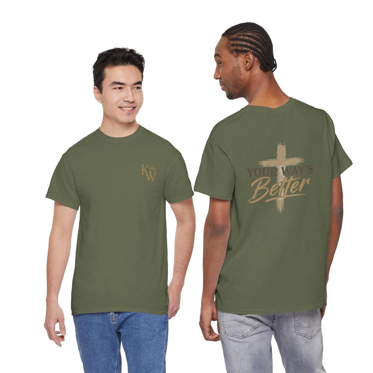 Your Way's Better-Inspirational Cross Tee