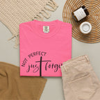 Not Perfect, Just Forgiven-Women's Christian Tee