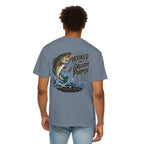 Hooked on a Greater Purpose Bass Fishing Christian T-Shirt