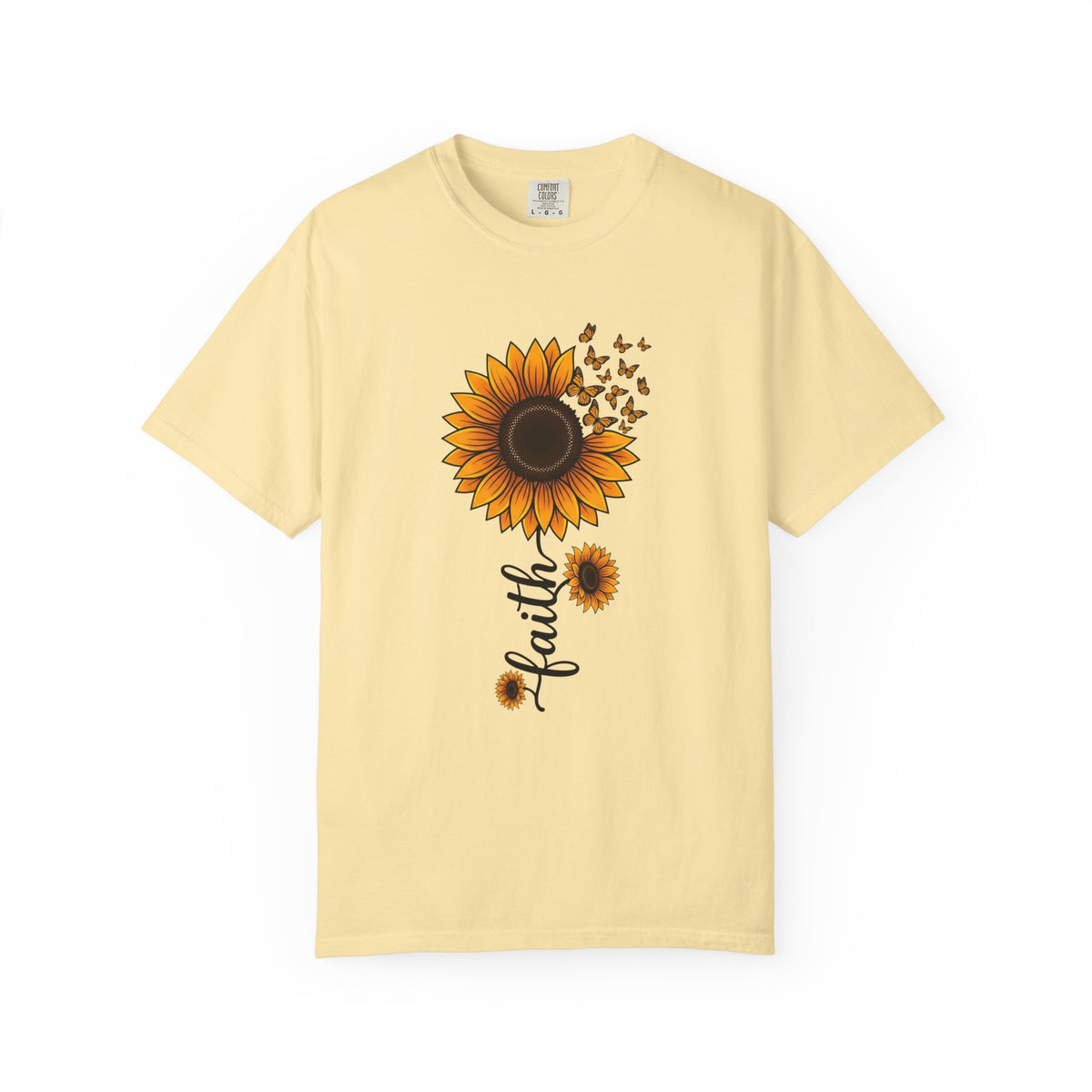 Faith Sunflower-Women's Christian Tee