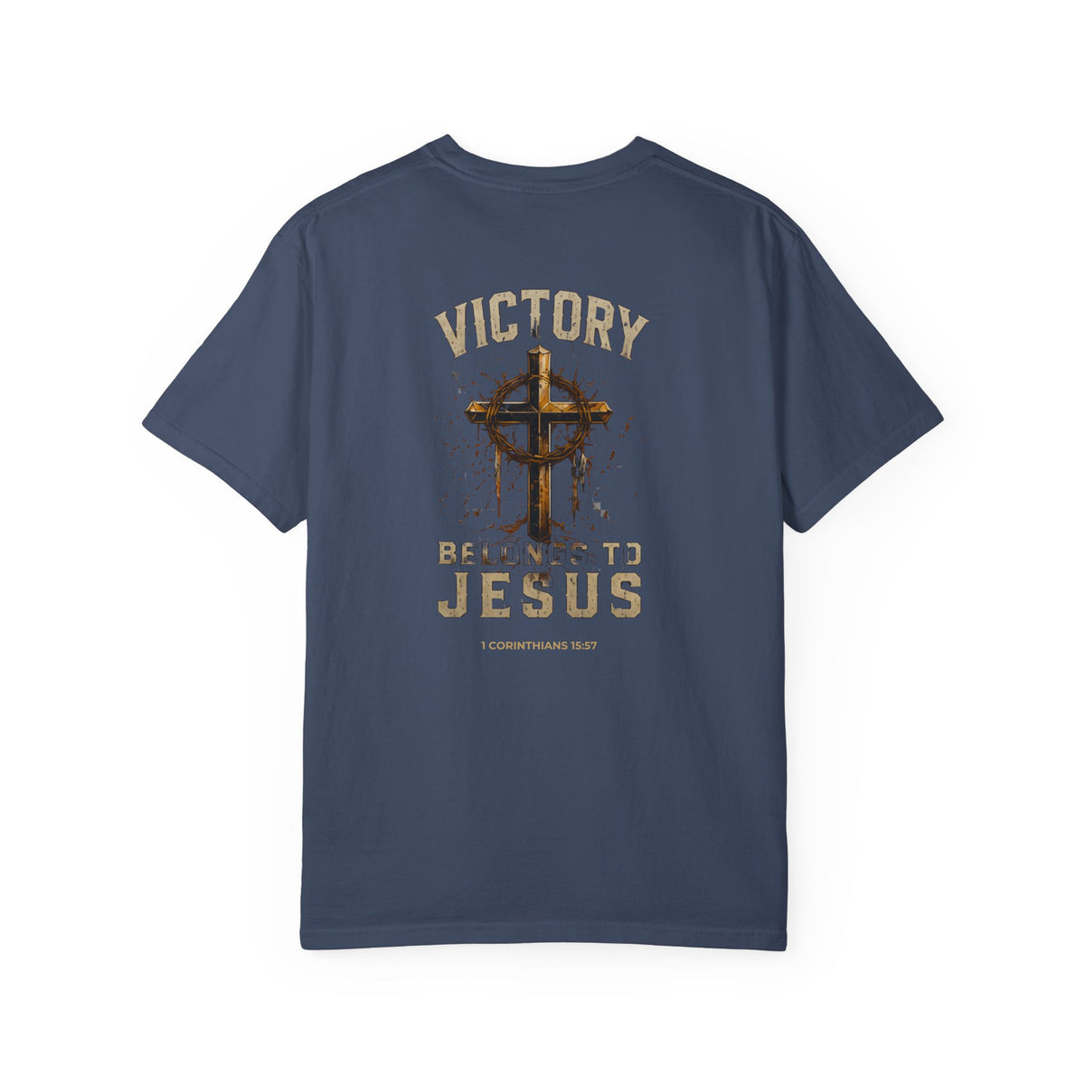 Victory in Jesus Christian T-Shirt — Victory Belongs to Jesus