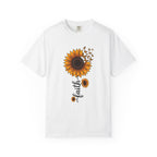 Faith Sunflower-Women's Christian Tee