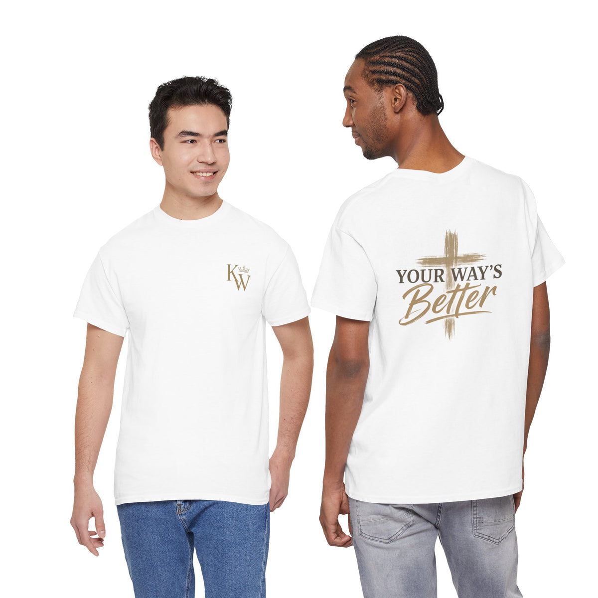 Your Way's Better-Inspirational Cross Tee